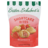 Sister Schubert's Shortcake Bites, Strawberry - 8 Each