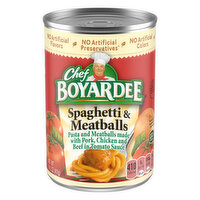 Chef Boyardee Spaghetti and Meatballs Canned Food - 14.5 Ounce 