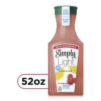 Simply  Light Lemonade With Raspberry Fruit Juice, Non-Gmo - 1 Each 