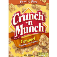 Crunch 'n Munch Popcorn with Peanuts, Caramel, Family Size