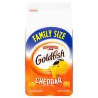 Goldfish Baked Snack Crackers, Cheddar, Family Size