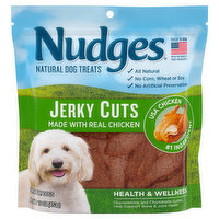 Nudges Dog Treats, Jerky Cuts, For Adult Dogs - 16 Ounce 