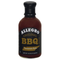 Allegro BBQ Sauce, Tennessee Style, Original - 18 Ounce