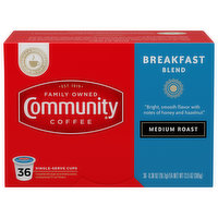 Community Breakfast Blend Medium Roast Coffee Single-Serve Cups - 13.5 Ounce