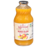 Lakewood Organic Juice, Mango Blend - 32 Fluid ounce 