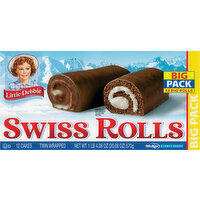 Little Debbie Swiss Rolls, Twin Wrapped, Big Pack