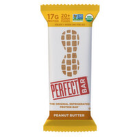 PERFECT BAR Gluten-Free Peanut Butter Refrigerated Protein Bar, Organic, 2.5 oz - 2.5 Ounce 