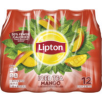 Lipton Iced Tea, Mango, 12 Pack - 12 Each 