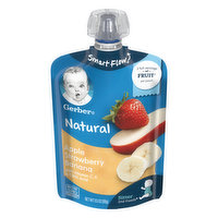 Gerber Apple Strawberry Banana, Sitter 2nd Foods