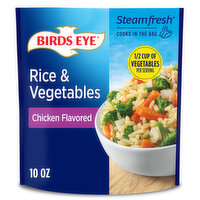 Birds Eye Steamfresh Seasoned Chicken Flavored Rice Frozen Side - 10 Ounce 