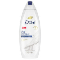 Dove Body Wash, Deep Moisture - 22 Fluid ounce 