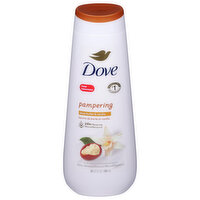 Dove Body Wash, Nourishing, Pampering, Shea Butter & Warm Vanilla - 22 Ounce 