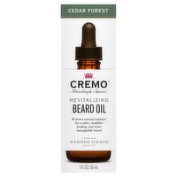 Cremo Beard Oil, Revitalizing, Cedar Forest - 1 Fluid ounce 