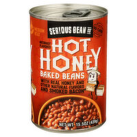 Serious Bean Co Baked Beans, Hot Honey - 15.5 Ounce 