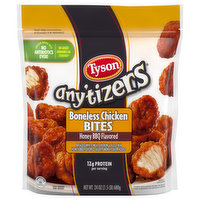 Tyson Chicken Bites, Boneless, Honey BBQ Flavored - 24 Ounce