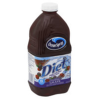 Ocean Spray Juice Drink, Diet Cranberry Grape - 64 Ounce 