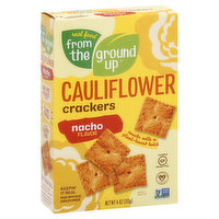 From the Ground Up Crackers, Nacho Flavor, Cauliflower