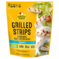 Foster Farms Grilled Strips, Classic - 20 Ounce 