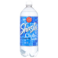 Shasta Club Soda, Sparkling - 33.8 Fluid ounce 