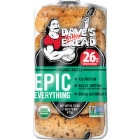 Dave's Killer Bread Organic Bagels - 16.75 Ounce 