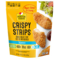 Foster Farms Crispy Strips, Classic - 24 Ounce 