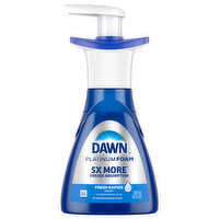 Dawn Ultra Dishwashing Foam, Platinum, Fresh Rapids Scent - 10.1 Fluid ounce 