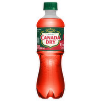 Canada Dry Ginger Ale, Cherry, Fruit Splash - 20 Fluid ounce 