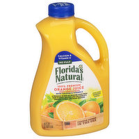 Florida's Natural 100% Juice, Orange, No Pulp, with Calcium & Vitamin D - 89 Ounce 