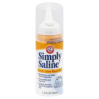 Arm & Hammer Saline Nasal Mist, Sterile, Simply Saline - 1.5 Ounce 