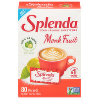 Splenda Sweetener, Monk Fruit, Zero Calorie - 80 Each 