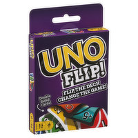 Uno Cards, Double Sided, Flip - 1 Each 