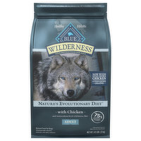 Blue Buffalo Food for Dogs, Natural, with Chicken, Nature's Evolutionary Diet, Adult - 4.5 Pound
