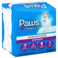 Paws Happy Life Protection Pads, Premium - 14 Each 