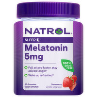 Natrol Melatonin, 5 mg, Strawberry, Gummies