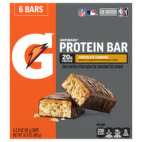 Gatorade Protein Bar, Chocolate Caramel - 6 Each 
