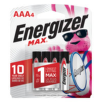 Energizer Alkaline Batteries, AAA, 1.5V