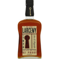 Larceny Whiskey, Kentucky Straight Bourbon - 750 Millilitre 