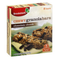 Brookshire's Granola Bars, Chocolate Chunk, Chewy - 8 Each 