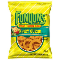 Funyuns Onion Flavored Rings, Spicy Queso