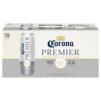 Corona Extra Beer, Light - 18 Each 