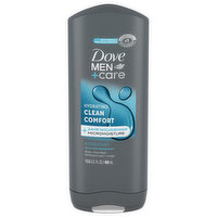 Dove Men+Care Body + Face Wash, Clean Comfort, Hydrating - 13.5 Fluid ounce