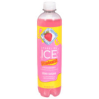 Sparkling Ice Sparkling Water, Zero Sugar, Strawberry Flavored - 17 Fluid ounce 
