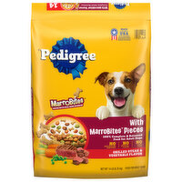 Pedigree Food for Dogs, with MarroBites Pieces, Grilled Steak & Vegetable Flavor, Adult - 14 Pound 