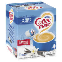 Coffee Mate Coffee Creamer, French Vanilla - 24 Each 