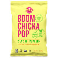 Angie's Boomchickapop Popcorn, Sea Salt - 4.8 Ounce