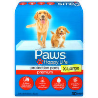 Paws Happy Life Protection Pads, X-Large - 30 Each 