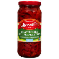 Mezzetta Bell Pepper Strips, Roasted Red, Mild - 16 Fluid ounce 