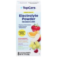 TopCare Electrolyte Powder, Assorted, Variety Pack - 8 Each 