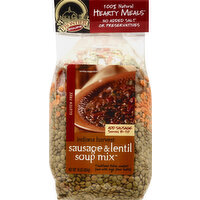 Frontier Soups Soup Mix, Sausage & Lentil, Indiana Harvest - 16 Ounce 