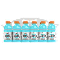 Gatorade Thirst Quencher, Zero Sugar, Glacier Freeze, 12 Pack